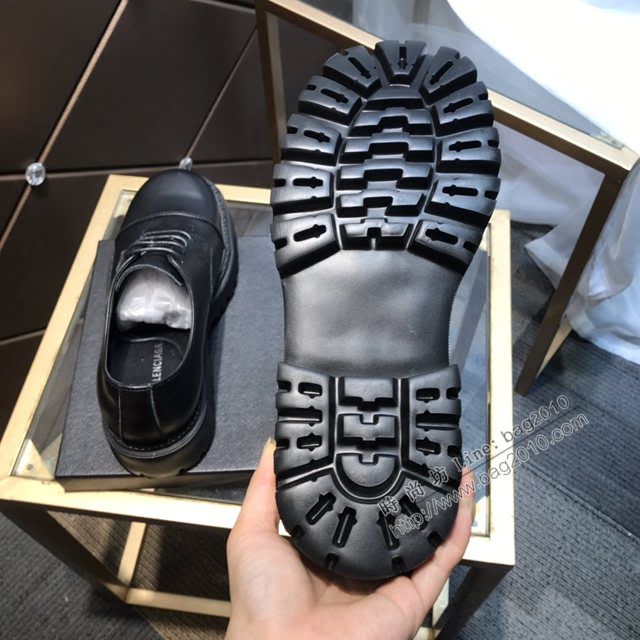 Balenciaga經典款男鞋 巴黎世家頂級版本男士真皮皮鞋  hdbl1152